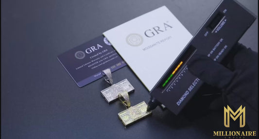 Rectangle Dollar Bill Pendant