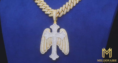 Winged Cross Pendant