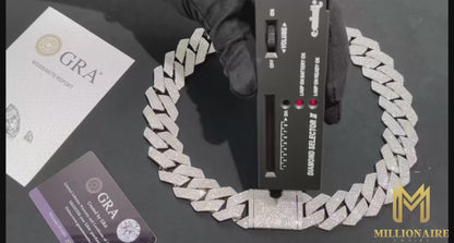 16/20/27MM Silver Cuban Chain/Bracelet