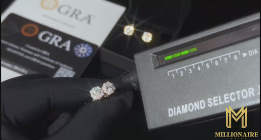 Eight-Pointed Star Earrings