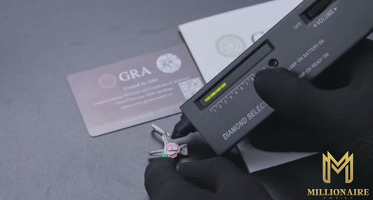 Glowing Rose Flower Cross Pendant