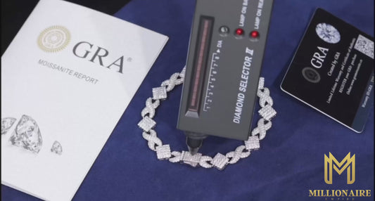 11MM Infinity Square Cuban Link Chain/Bracelet