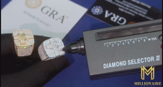 Fully Iced Out Cross Ring