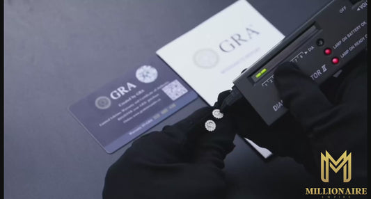 Double Circled Stud Earrings